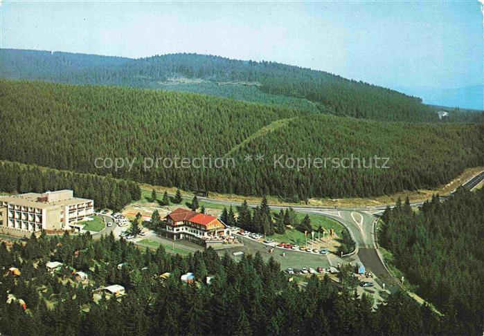 Hahnenklee-Bockswiese Harz Harzhotel-Kreuzeck Bockswiese Oberharz Fliegeraufnahm