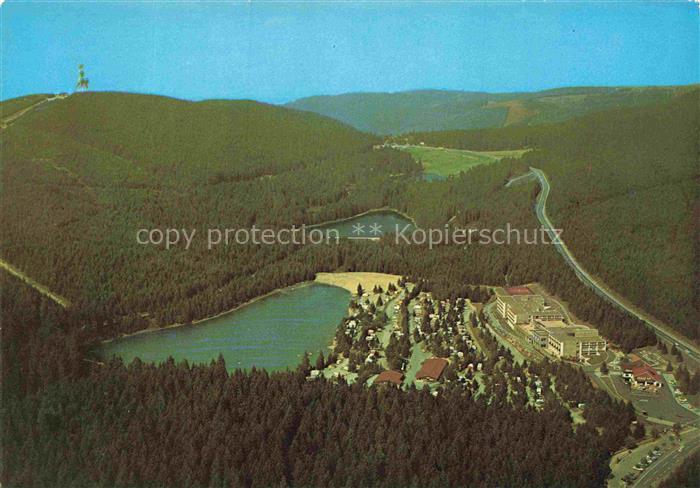 Hahnenklee-Bockswiese Harz Harzhotel-Kreuzeck Bockswiese Oberharz Fliegeraufnahm