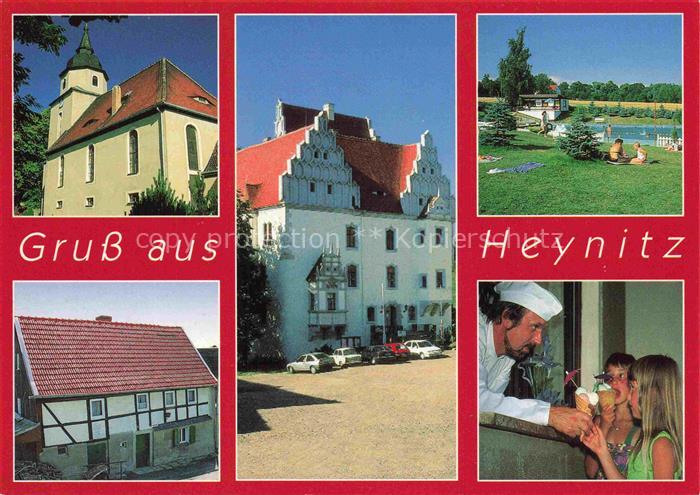 Heynitz Nossen Meissen Sachsen Kirche Schloss Freibad Fachwerkhaus Eiscafe Eisga