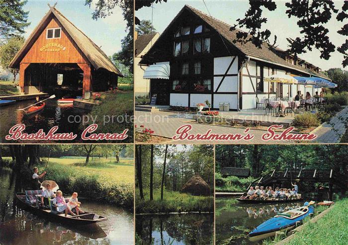 Burg Spreewald Brandenburg Spreewald Bootshaus Kahnfahrten Gaststaette Scheune S
