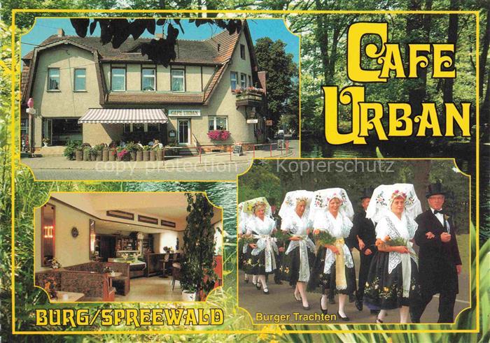 Burg Spreewald Brandenburg Spreewald Cafe Tracht Sorbisch Prozession Gastraum Ka