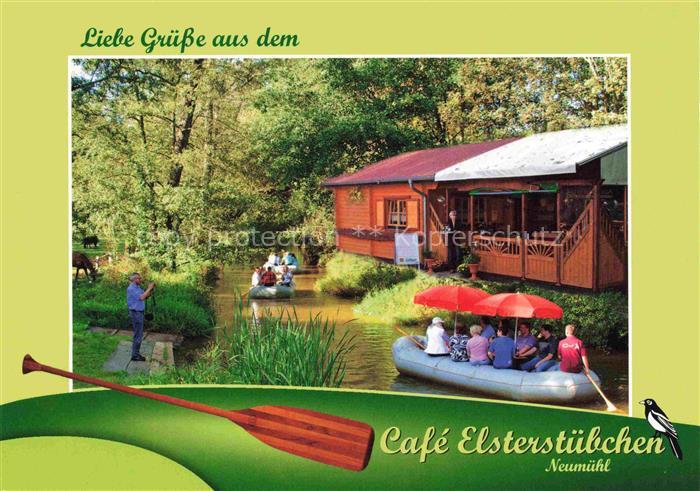 Beutersitz Uebigau-Wahrenbrueck Brandenburg Café-Elsterstuebchen Fluss Elster Bo