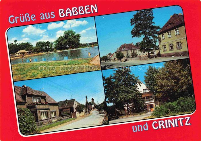 Babben Massen-Niederlausitz Brandenburg Freibad Gemeindeverwaltung Dorfstrasse K