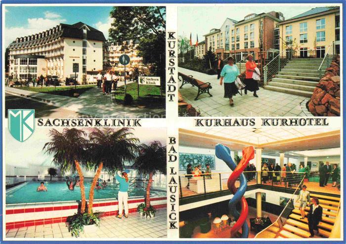 Bad Lausick Sachsenklinik Kurhaus Kurhotel Hallenbad Foyer Orthopaedie Neurologi