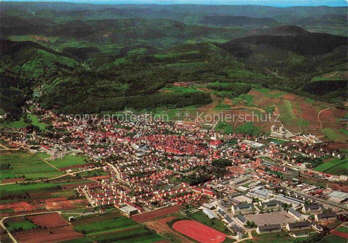 Bad Bergzabern Rheinland-Pfalz Kneippbad Kurort Rheinpfalz Weinberge Panorama Wa