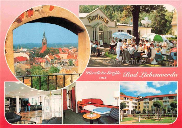 Bad Liebenwerda Brandenburg Kurhaus Stadtkirche Ortschaft Kurpark Hotel Lobby Zi
