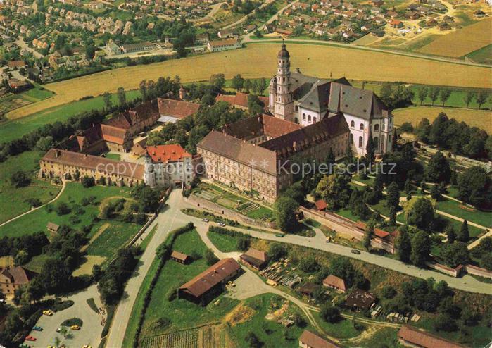 Neresheim Abtei-Neresheim Abteikirche Kloster Balthasar-Neumann Barockkirche Klo