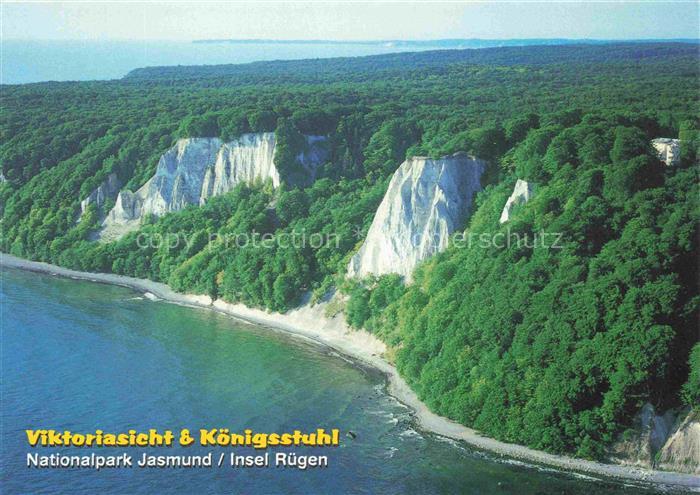 Koenigsstuhl Stubbenkammer Ruegen Viktoriasicht Koenigsstuhl Nationalpark-Jasmun