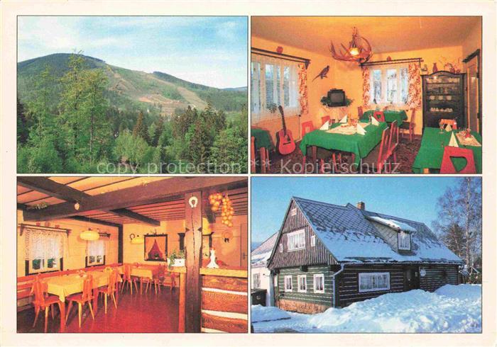 Harrachsdorf Harrachov Riesengebirge CZ Penzion-U-Paseků Pension Holzhaus Gastst