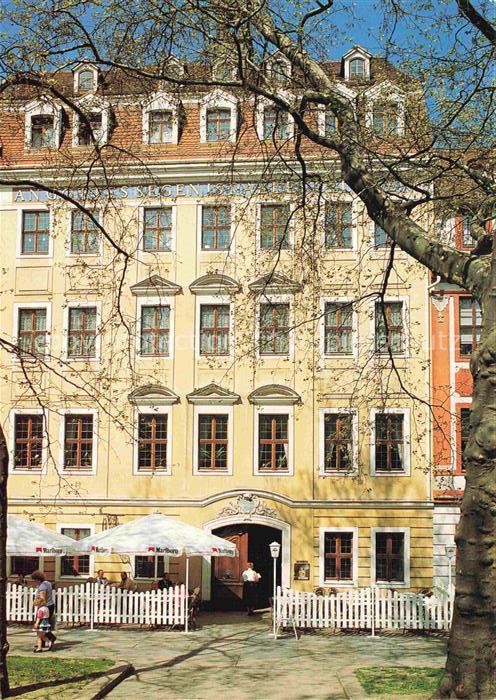 DRESDEN Elbe Museum-zur-Fruehromantik Atelier Gerhard-von-Kuegelgen Barockgebaeu