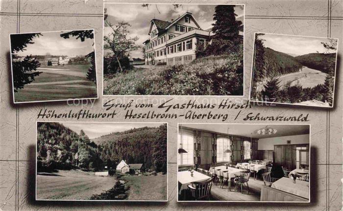 Heselbronn Altensteig CALW BW Gasthaus-Hirsch Gasthof-Pension Hoehenluftkurort S
