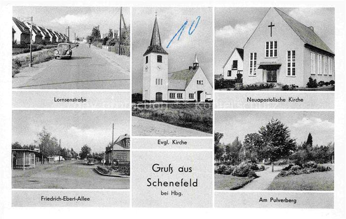 Schenefeld HAMBURG Pinneberg Schleswig-Holstein Lornsenstrasse Evgl-Kirche Neuap