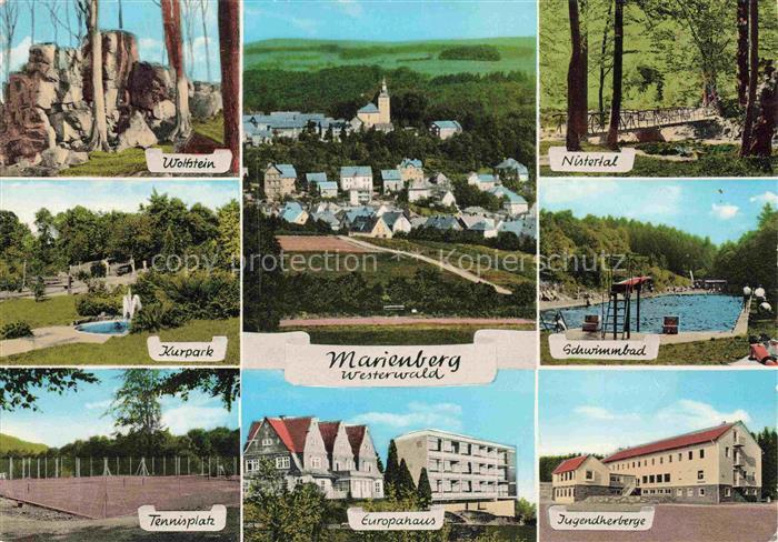 Marienberg Westerwald Bad Rheinland-Pfalz Wolstein Nistertal Kurpark Schwimmbad