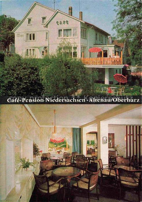 Altenau Harz Gemkenthal Niedersachsen Café-Pension-Niedersachsen Café-Terrasse G