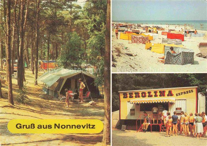 Nonnevitz Dranske Ruegen Mecklenburg-Vorpommern Campingplatz Strand Kiosk Beroli