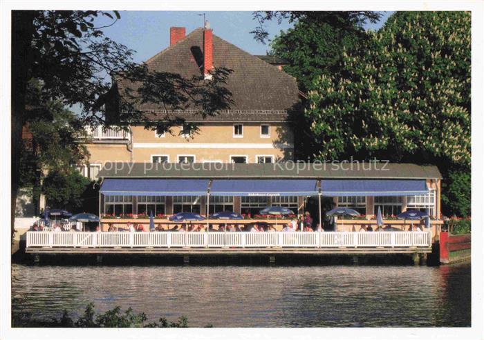 Caputh Schwielowsee Faehrhaus-Caputh Restaurant Terrasse See Kastanie Gaststaett