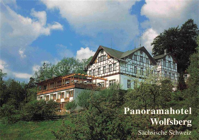 Wolfsberg Saechsische Schweiz Bad Schandau Sachsen Panoramahotel Wolfsberg Fachw