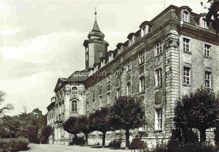 Rossleben Artern Kyffhaeuserkreis Thueringen Goethe-Oberschule Schloss Barockgeb