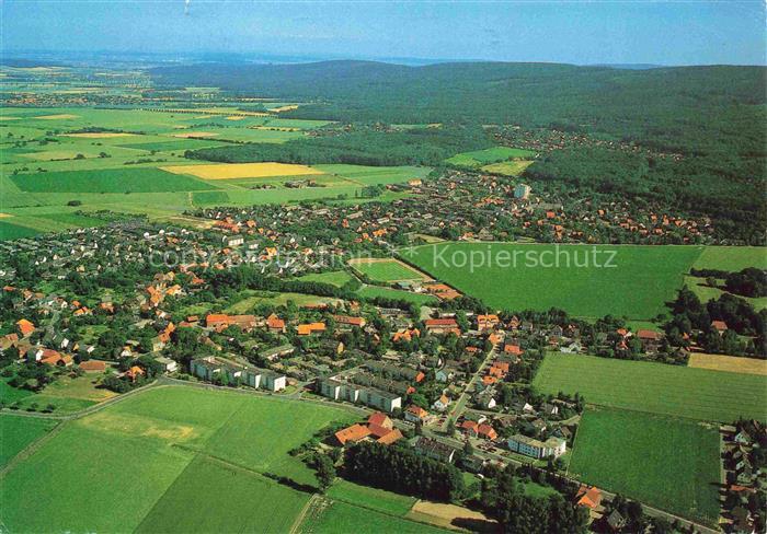 Barsinghausen Luftbild Deister Ortschaft Felder Wald Wohngebiete