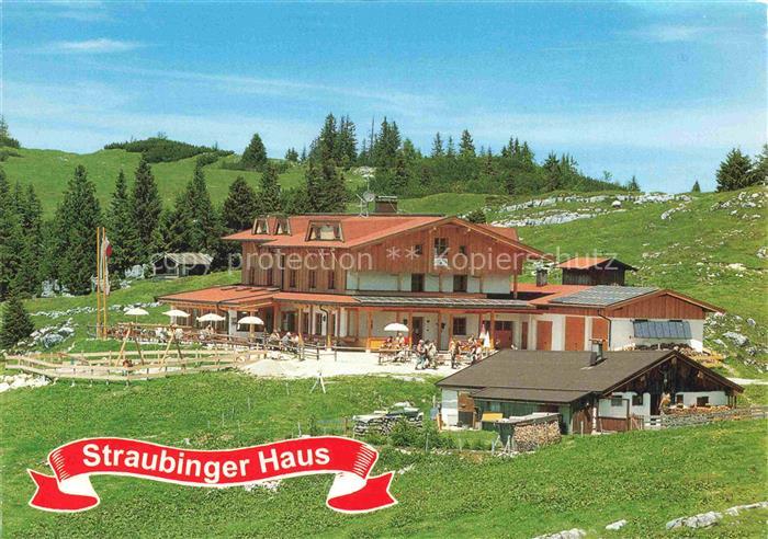 St Ulrich Pillersee Tirol AT Straubinger-Haus Eggenalm Berghuette Almgelaende Te