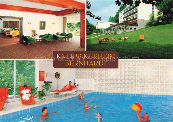 Bad Lauterberg Osterode Harz Niedersachsen Kneipp-Kurheim Schwimmbad Aufenthalts