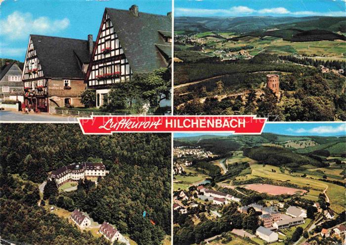 Hilchenbach Siegen-Wittgenstein NRW Hotel-Deutscher-Hof Ruine-Ginsburg Richard-M