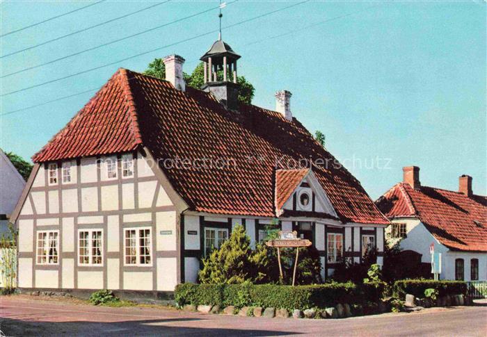 Troense Taasinge DK Søfartssamlingerne Svendborgsund Schiffahrtsmuseum Fachwerk
