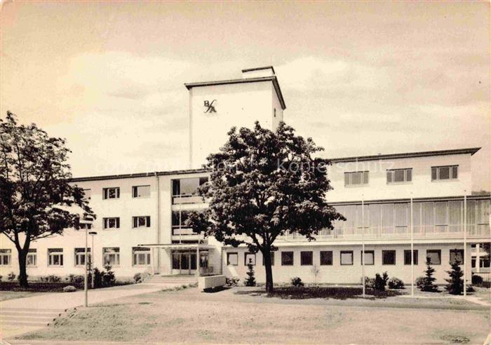 BAD SOODEN-ALLENDORF Werra-Sanatorium Sanatorium Kurhaus Gebaeude Baum Modernarc