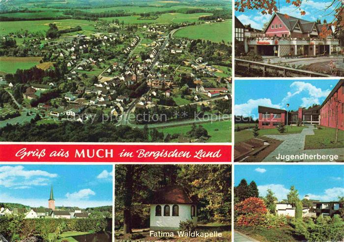 Much Bergisches Land Rhein-Sieg-Kreis NRW Bergisches-Land Fliegeraufnahme Jugend
