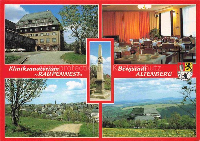 Altenberg Dippoldiswalde Sachsen Osterzgebirge Kliniksanatorium-Raupennest Speis
