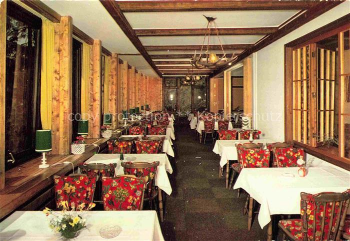 Bad Sachsa Osterode Harz Niedersachsen Berghotel-zum-Katzenstein Restaurant Gast