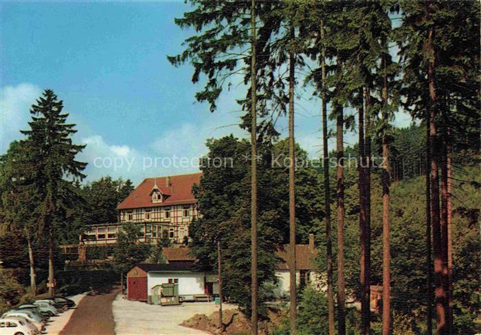 Bad Sachsa Osterode Harz Niedersachsen Berghotel-zum-Katzenstein Fachwerkhaus Wa
