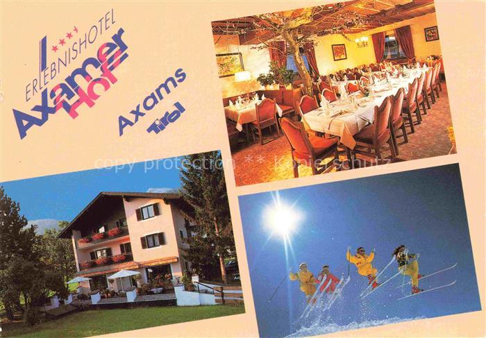 Axams Innsbruck Tirol AT Erlebnishotel-Axamer-Hof Restaurant Speisesaal Hotel Sk