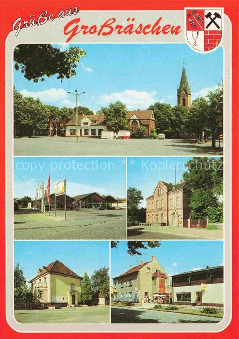 Grossraeschen Oberspreewald-Lausitz Brandenburg Markt Kirche Adam-Gartencenter R
