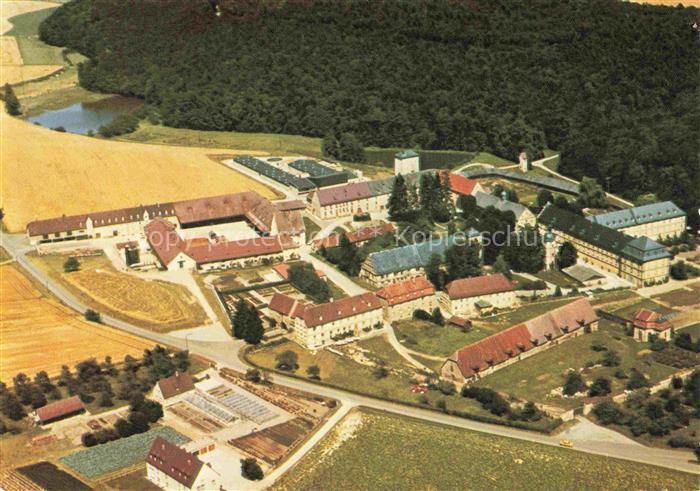 Maria Bildhausen Muennerstadt Bad Kissingen Bayern Kloster-Maria-Bildhausen Flie