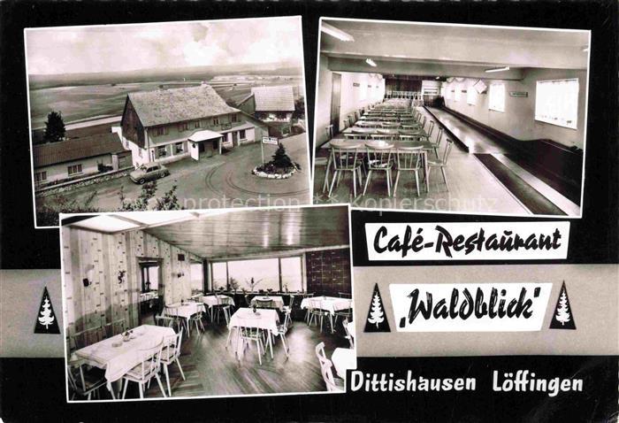 Dittishausen Loeffingen Breisgau-Hochschwarzwald BW Café-Restaurant-Waldblick Ga