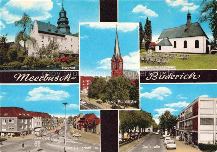 Buederich Meerbusch NRW Dyckhof Kapelle-Niederdonk Pfarrkirche Deutsches-Eck Dor