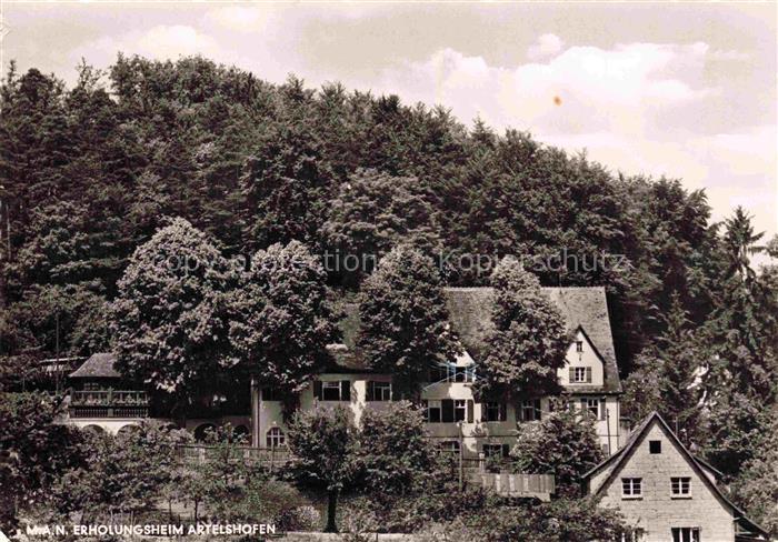 Artelshofen Vorra Nuernberger Land Bayern Erholungsheim-MAN Waldlage Gebaeude He
