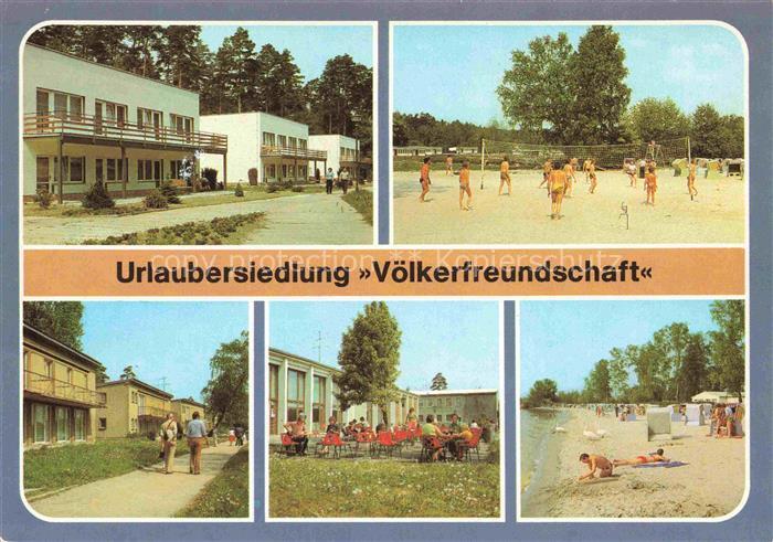 Klink Waren Mueritz Mecklenburg-Vorpommern Urlaubersiedlung Voelkerfreundschaft