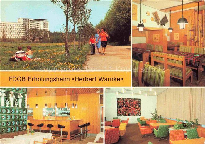 Klink Waren Mueritz Mecklenburg-Vorpommern FDGB-Erholungsheim Herbert-Warnke Jae