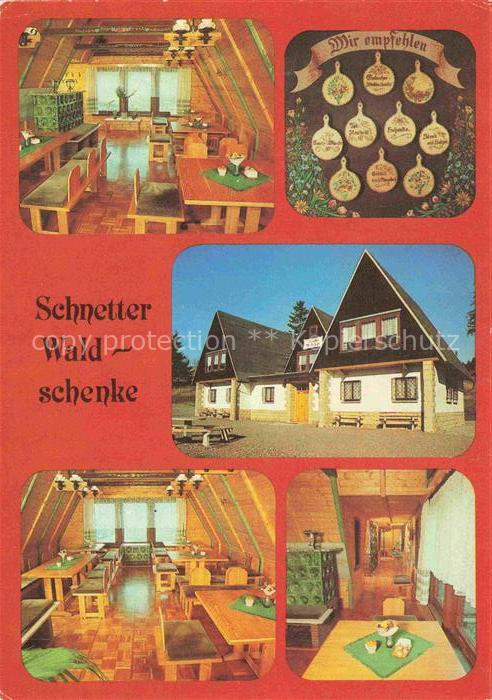 Schnetter Waldschenke Schnett Masserberg Hildburghausen Thueringen Waldschenke G