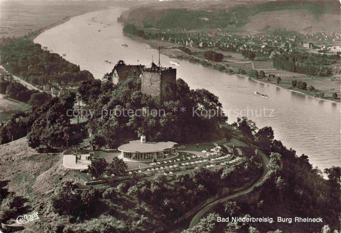 Bad Niederbreisig Bad Breisig Ahrweiler Rheinland-Pfalz Burg-Rheineck Rhein Flie