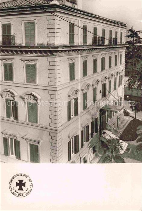 ROMA Rom Lazio IT Deutsch-Ordens-Haus Ordine-Teutonico Via-Nomentana Palast Fas