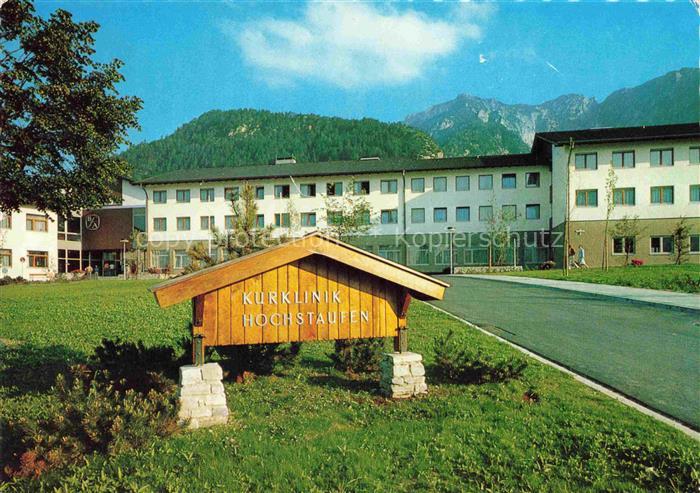 Bayerisch Gmain Kurklinik-Hochstaufen Bundesversicherungsanstalt Berge Alpen Kur