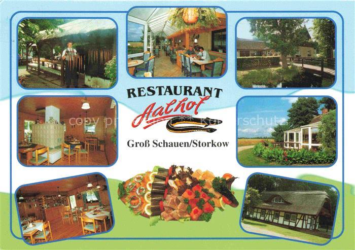 Gross-Schauen Storkow Mark Brandenburg Restaurant-Aalhof Speisesaal Terrasse Tei