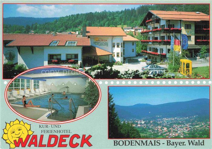 Bodenmais Regen Bayern Hotel-Waldeck Hallenbad Panorama Bayerischer-Wald Ferienh