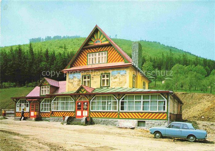 Trojanovice Hotel-Ráztoka Radhošťské-Beskydy Berghotel Fresko Auto Wald Huegel