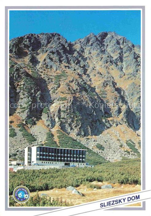 Sliezsky Dom Vysoke Tatry SK Sliezsky-Dom Berghotel Hohe-Tatra Felsen Kvetnicová