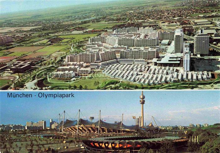 Allach MueNCHEN Bayern Olympiapark Olympisches-Dorf Olympiastadion Radstadion Ol