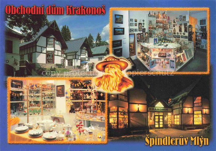 Spindlermuehle Spindleruv Mlyn CZ Obchodni-dum-Krakonos Bohemia-Shop Souvenirlad
